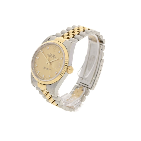 Datejust 16233 - Men's Watch - Diamond Dial - 1994