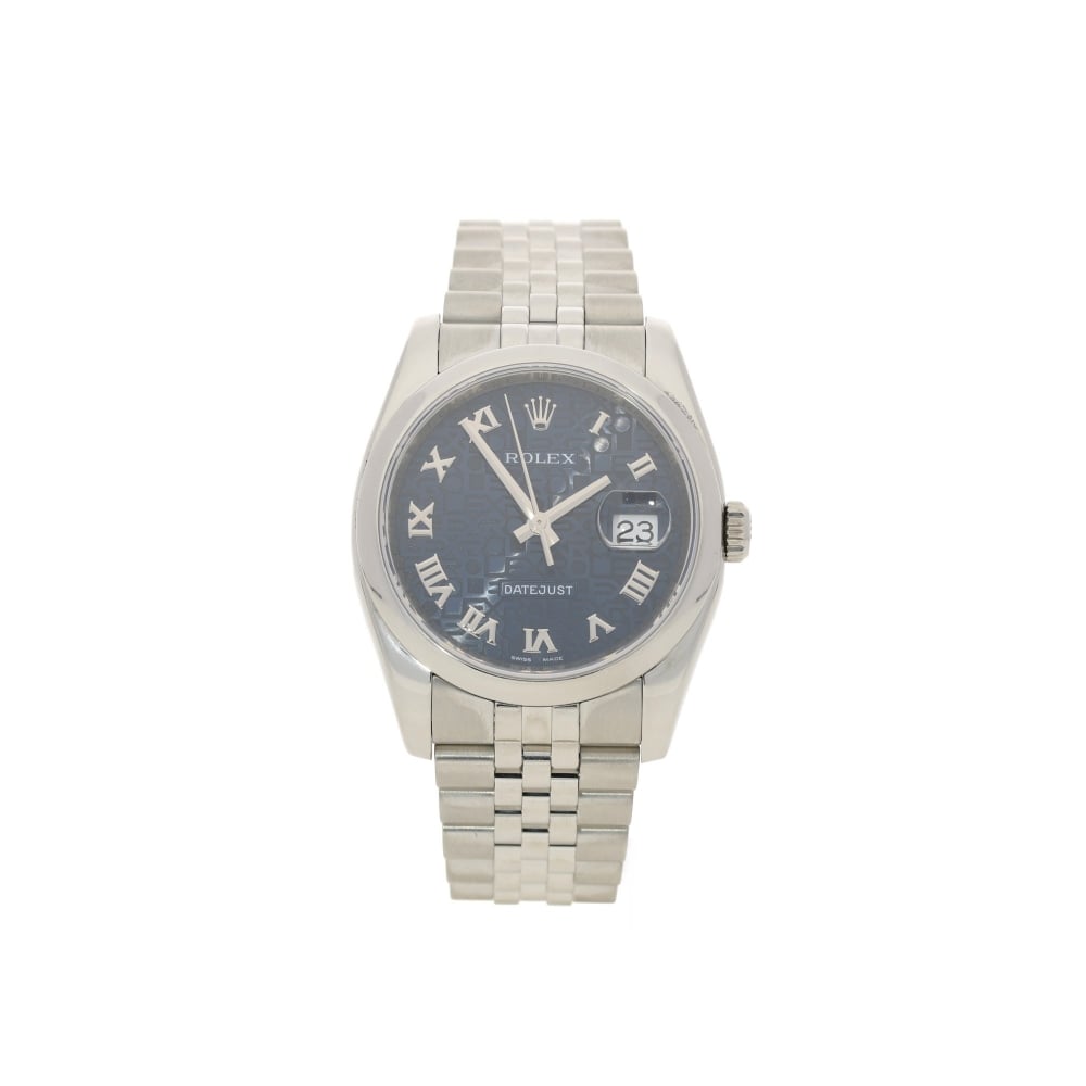 Datejust 116200 - Gents Watch - Blue Jubilee Dial - 2008