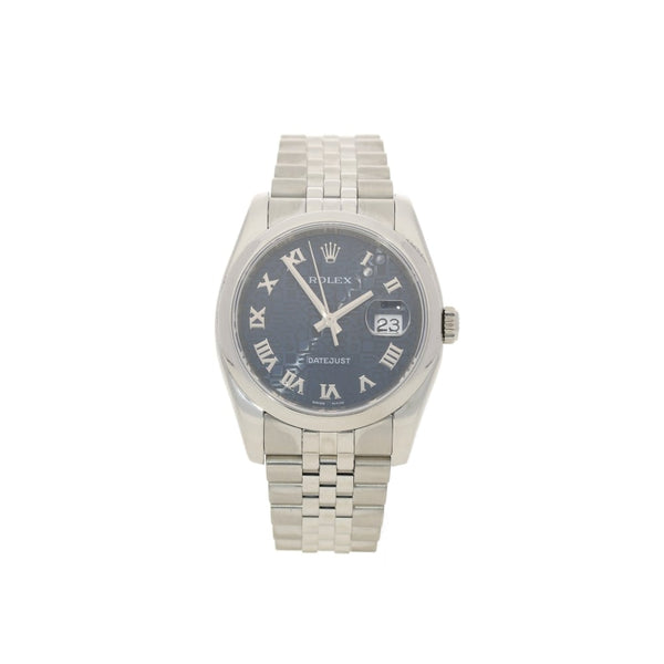 Datejust 116200 - Gents Watch - Blue Jubilee Dial - 2008