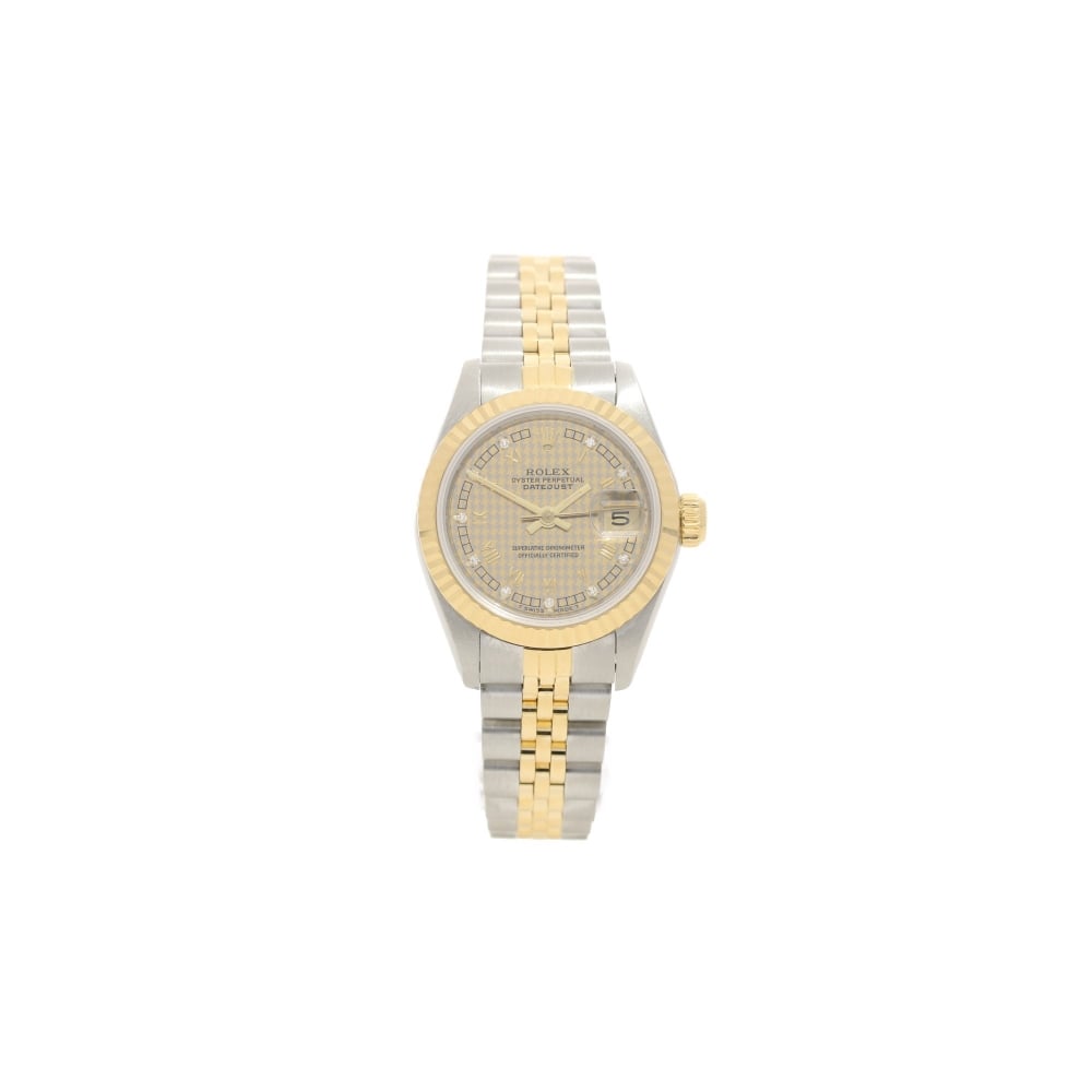Datejust 69173 - Ladies Watch - Patterned Diamond Dial - 1990
