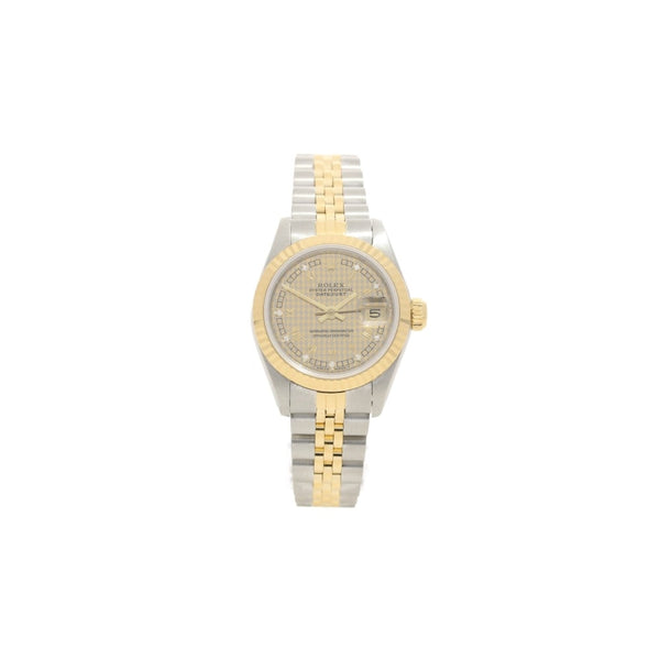 Datejust 69173 - Ladies Watch - Patterned Diamond Dial - 1990