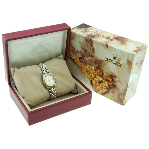 Datejust 69173 - Ladies Watch - Patterned Diamond Dial - 1990