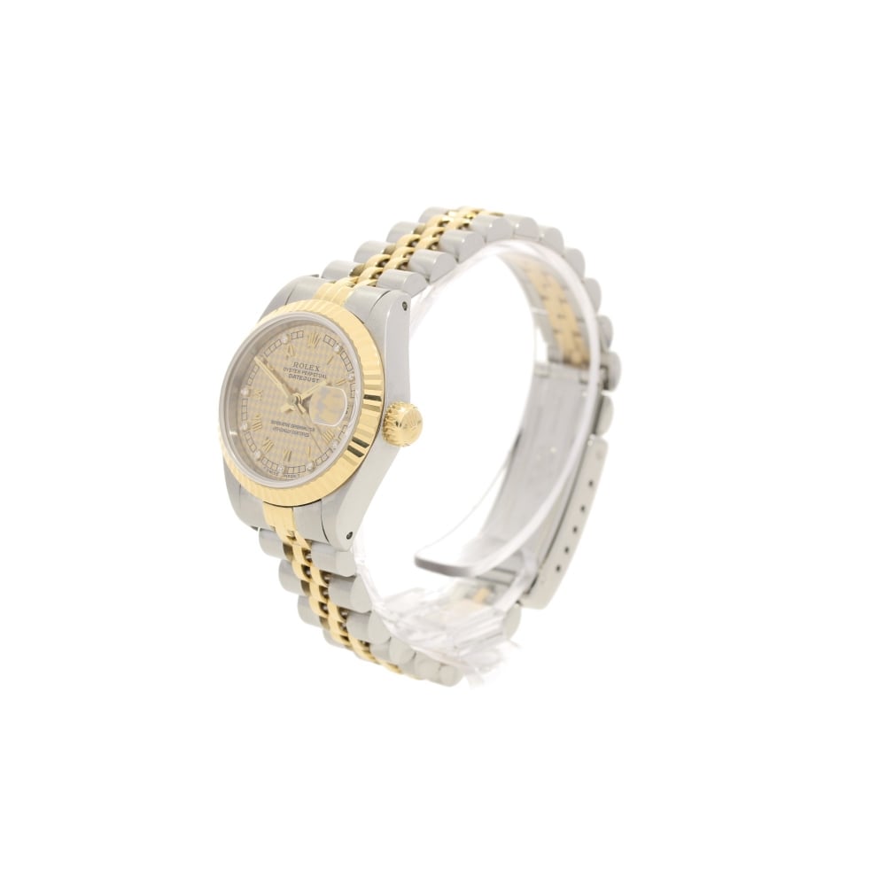 Datejust 69173 - Ladies Watch - Patterned Diamond Dial - 1990