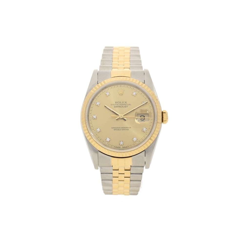 Datejust 16233 - Gents Watch - Diamond Dial -1990