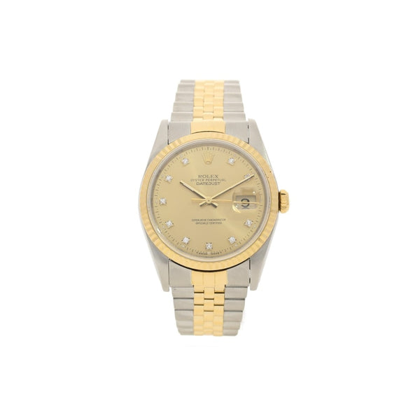 Datejust 16233 - Gents Watch - Diamond Dial -1990