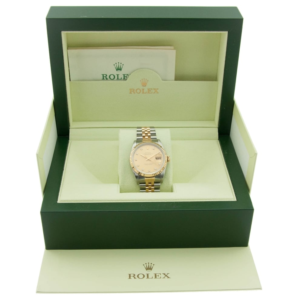 Datejust 16233 - Gents Watch - Diamond Dial -1990