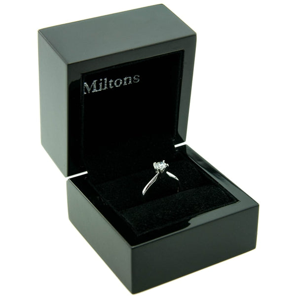 Platinum 0.46ct Diamond Engagement Ring