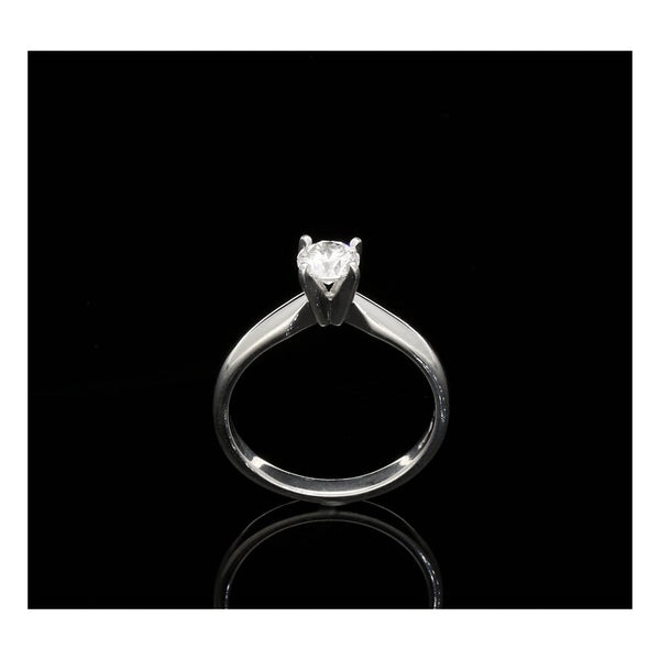 Platinum 0.46ct Diamond Engagement Ring