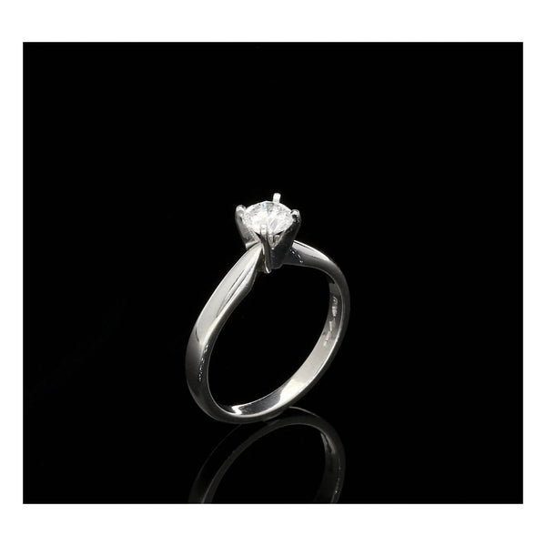 Platinum 0.46ct Diamond Engagement Ring