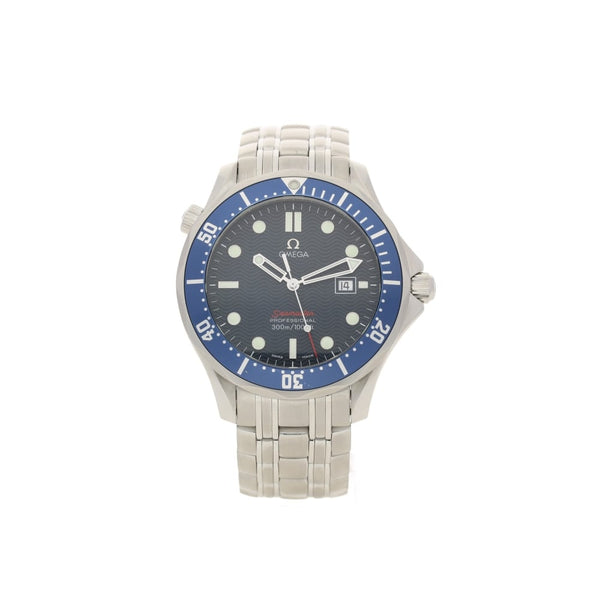 Seamaster 2221.80.00 - Gents Watch - Blue Dial & Bezel