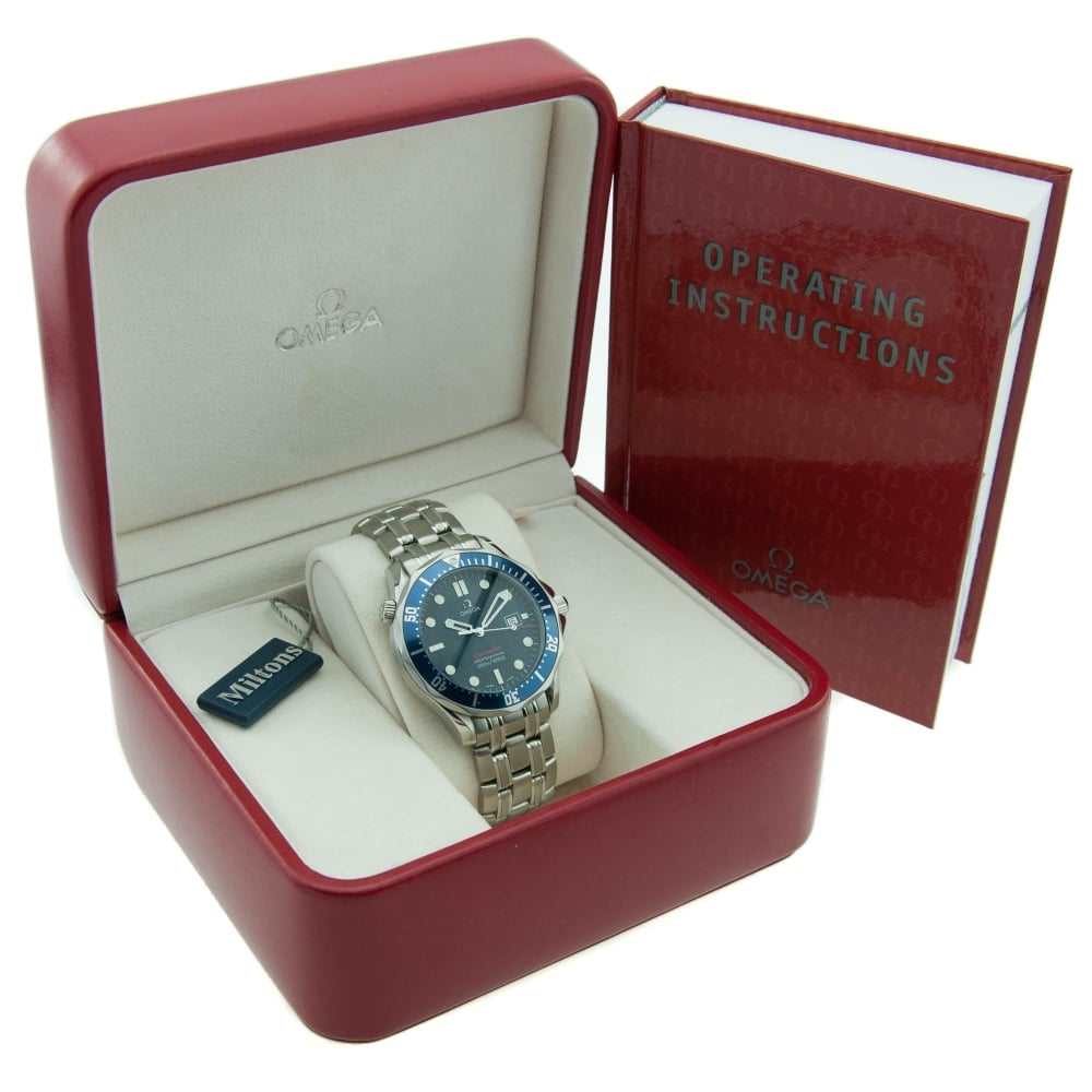 Seamaster 2221.80.00 - Gents Watch - Blue Dial & Bezel