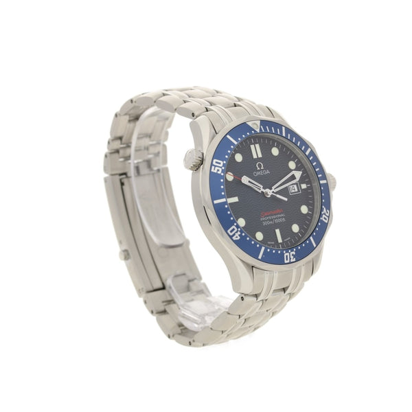 Seamaster 2221.80.00 - Gents Watch - Blue Dial & Bezel