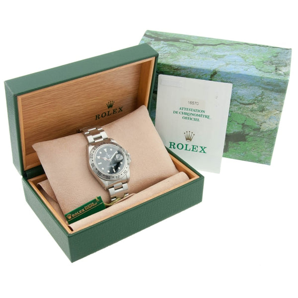 Explorer II 16570 - Gents Watch - Black Dial - 1997