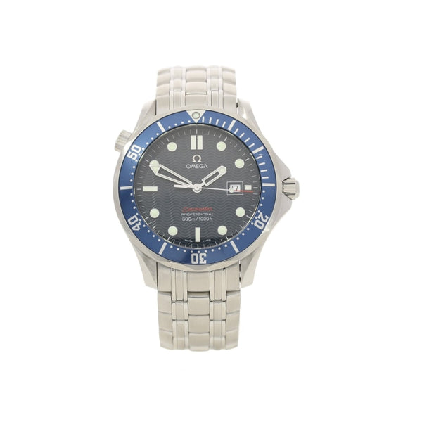 Seamaster 2221.80.00 - Gents Watch - Blue Dial & Bezel