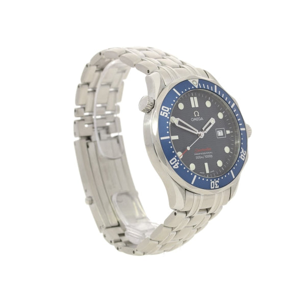 Seamaster 2221.80.00 - Gents Watch - Blue Dial & Bezel