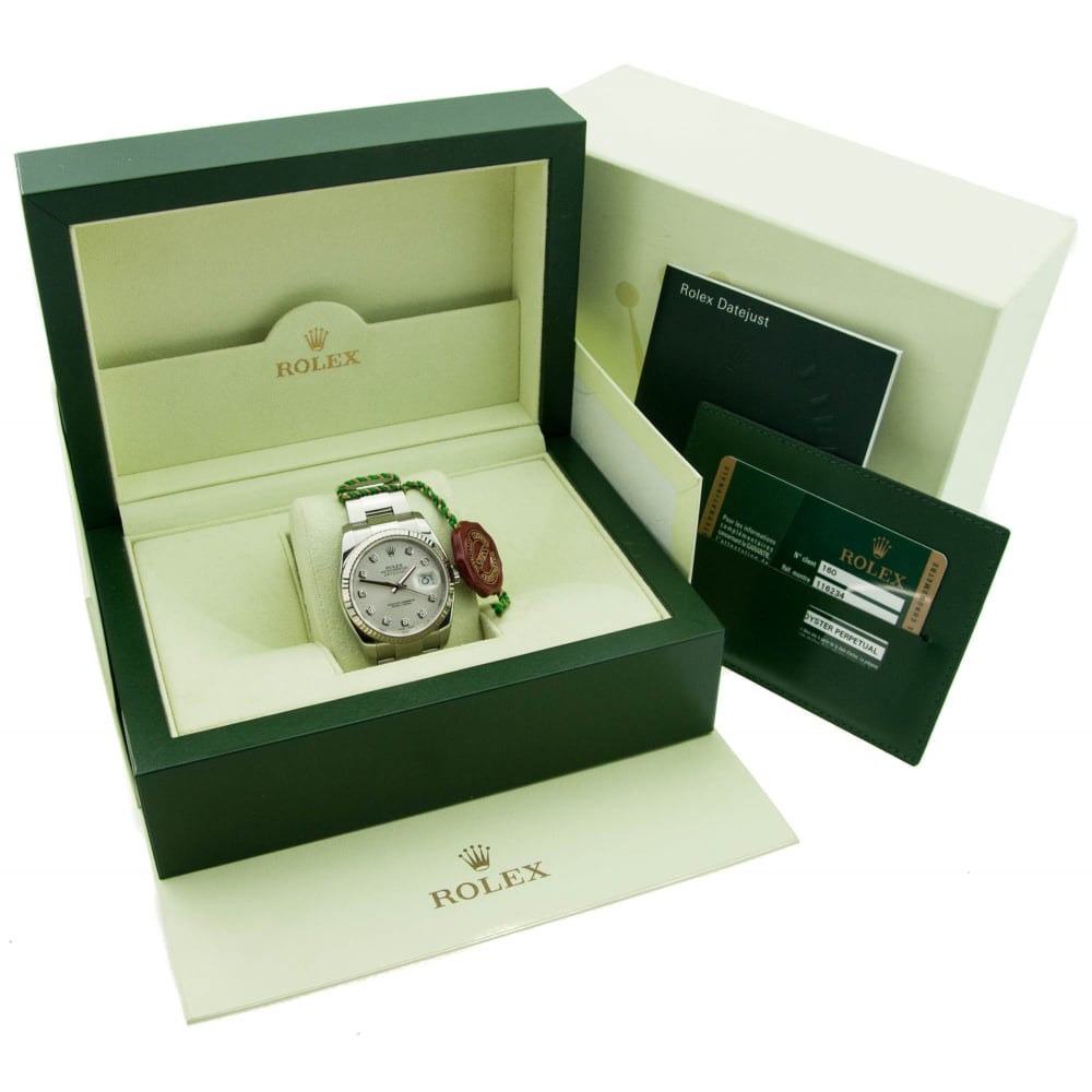 Datejust 116234 - Gents Watch - Diamond Dial - 2008