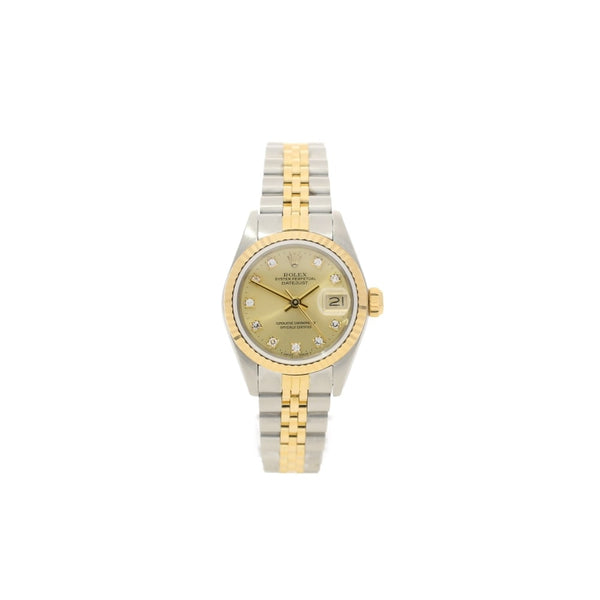 Datejust 69173 - Ladies Secondhand Watch - Diamond Dial - 1990
