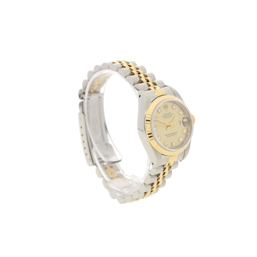 Datejust 69173 - Ladies Secondhand Watch - Diamond Dial - 1990