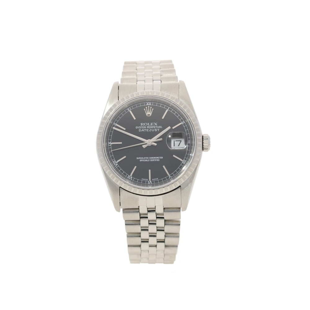 Datejust 16220 - Black Dial - 2004
