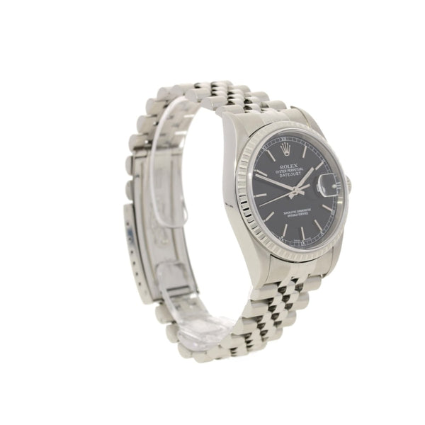 Datejust 16220 - Black Dial - 2004