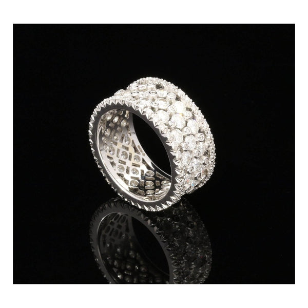 4.14ct Diamond 18ct White Gold Ring