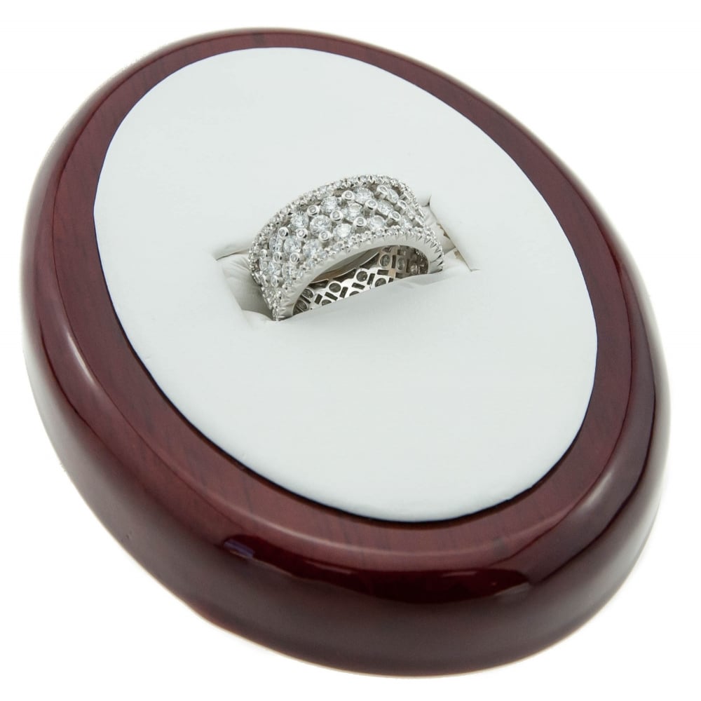 4.14ct Diamond 18ct White Gold Ring