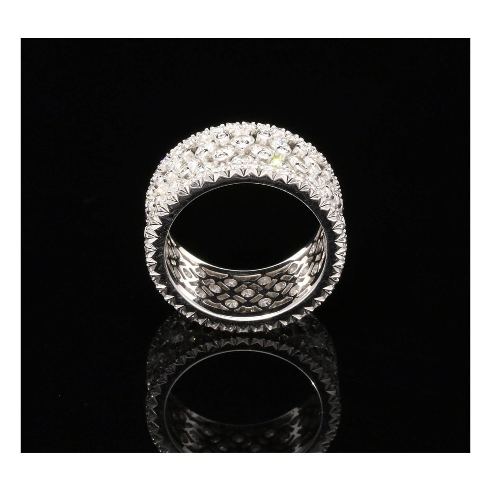 4.14ct Diamond 18ct White Gold Ring