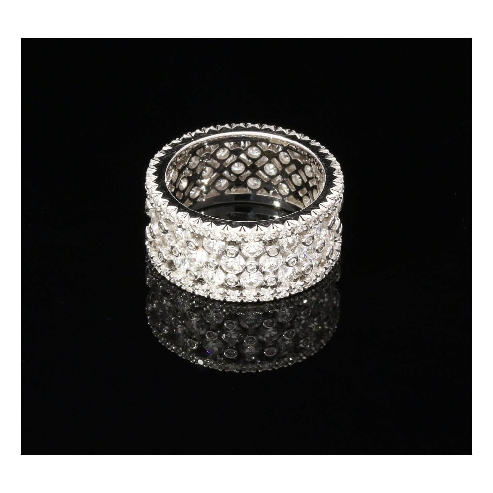 4.14ct Diamond 18ct White Gold Ring
