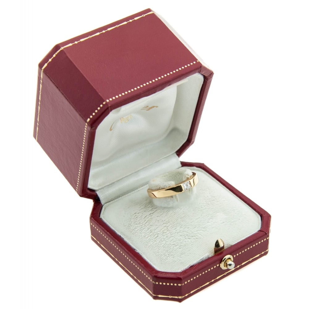 Tank Small Ring - Princess Cut Diamond - 0.25ct