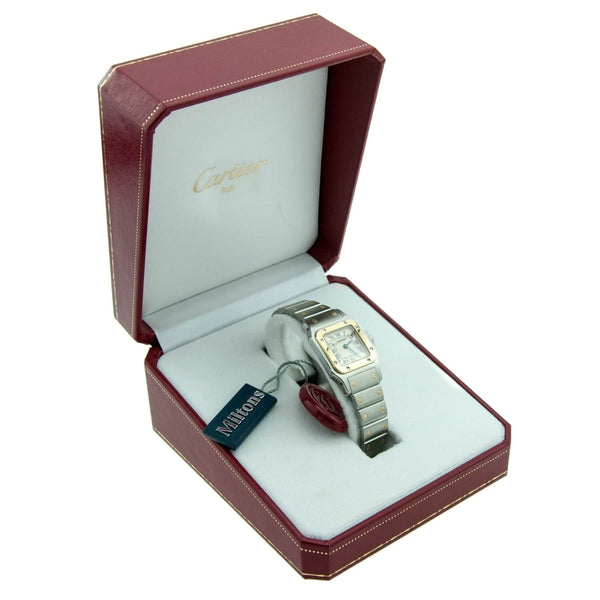 Santos W20012C4 - Steel & Gold Ladies Watch