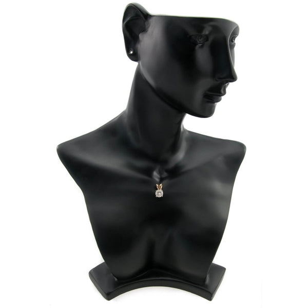 14ct Yellow Gold 1.10ct Diamond Pendant