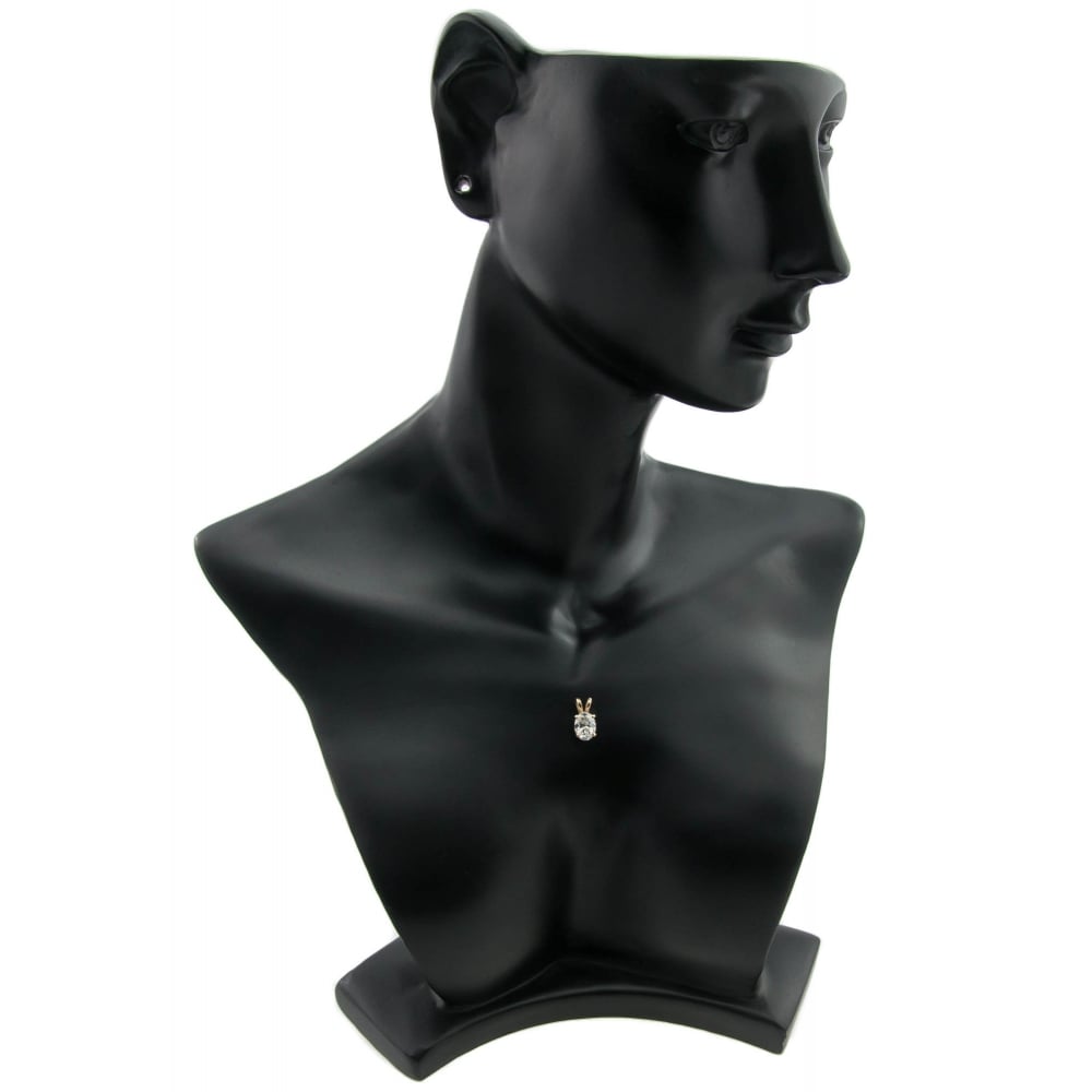 18ct Yellow Gold 0.91ct Diamond Pendant