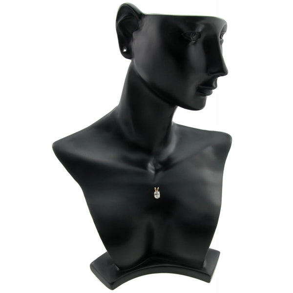 18ct Yellow Gold 0.91ct Diamond Pendant