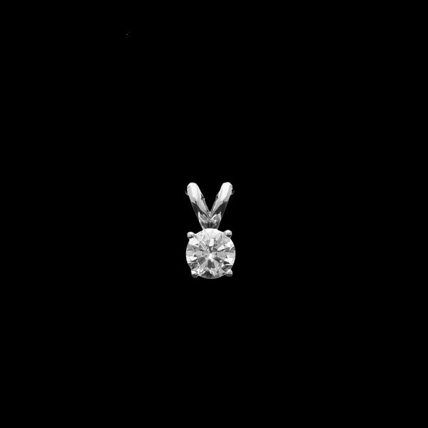 18ct White Gold 0.64ct Diamond Pendant