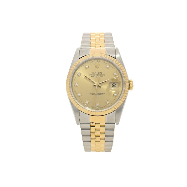 Datejust 16233 - Gents Watch - Diamond Dial - 1989