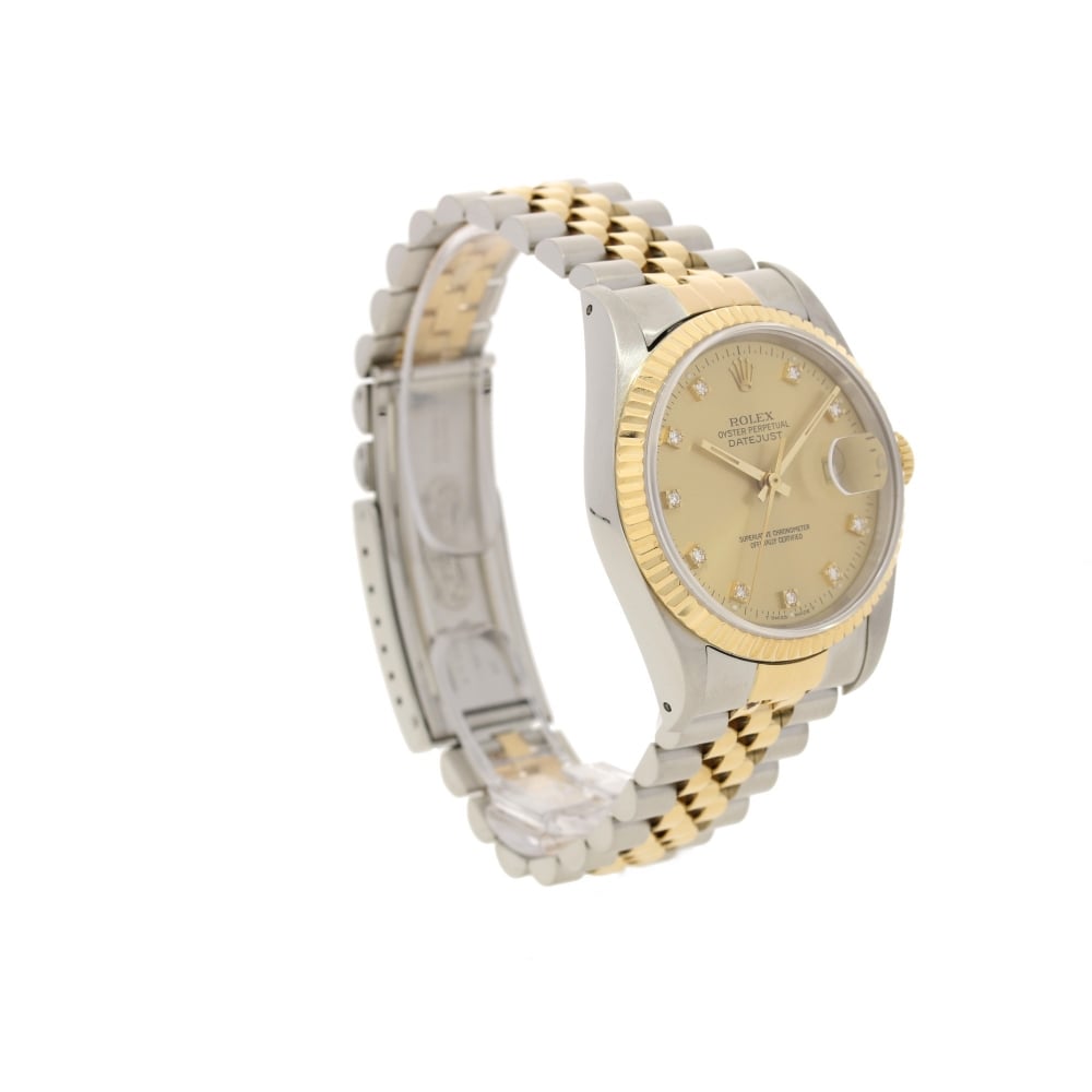 Datejust 16233 - Gents Watch - Diamond Dial - 1989