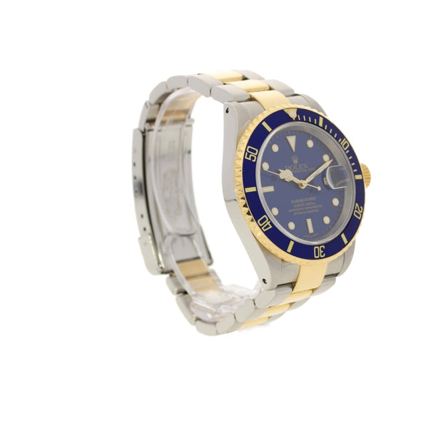Submariner 16613 - Gents Watch - Blue Bezel & Dial - 2002