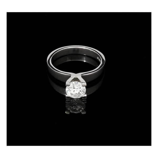 18ct White Gold Diamond Engagement Ring 1.16ct