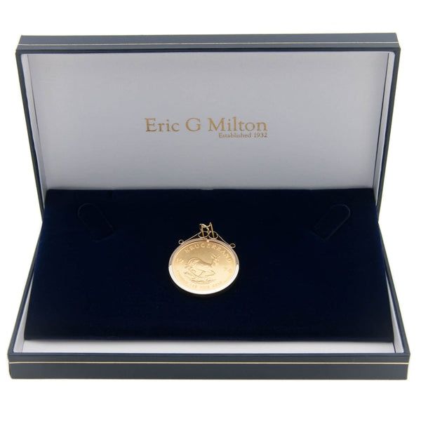 Full Krugerrand 22ct Yellow Gold Pendant