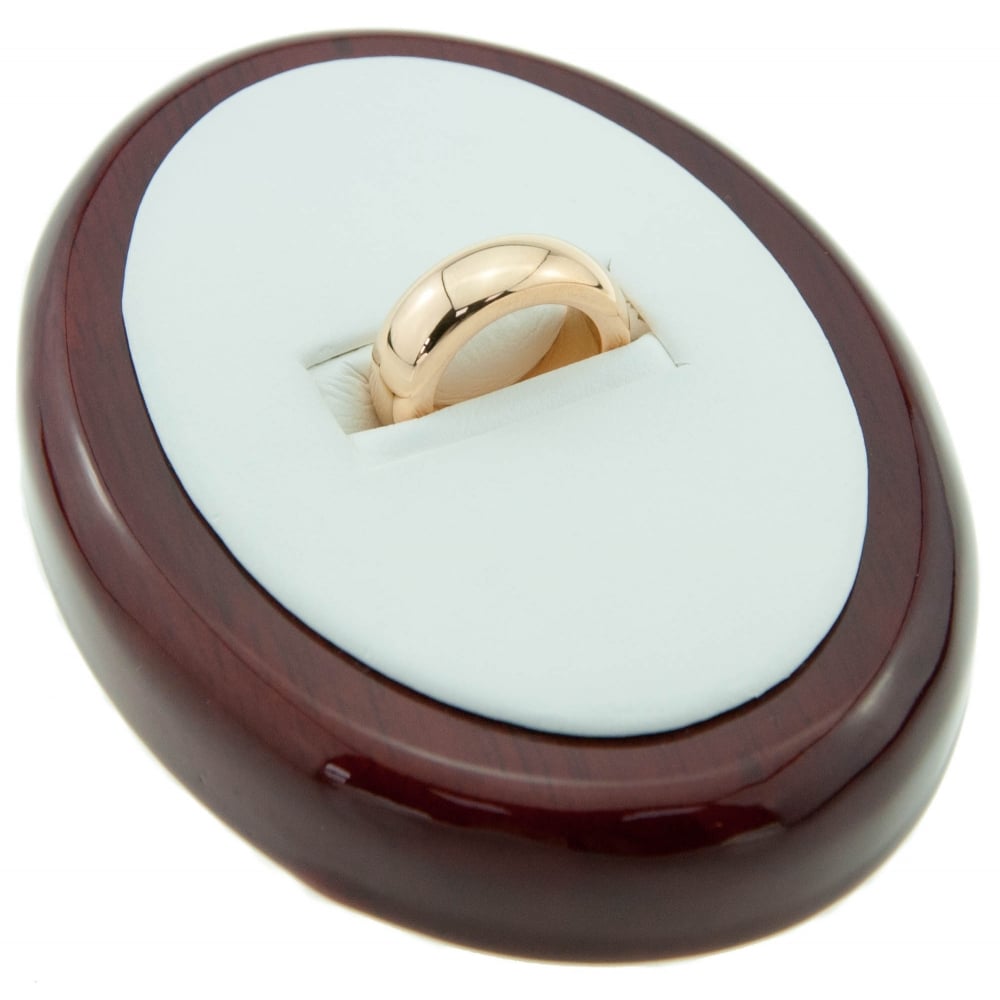22ct Yellow Gold D Shape 6mm Wedding Ring 22.80g