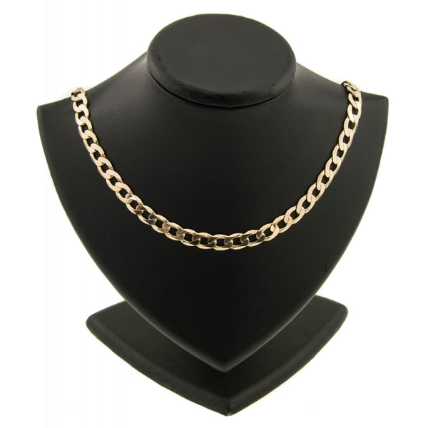Gents 9ct Yellow Gold 30.70g Heavy Curb Chain 20”