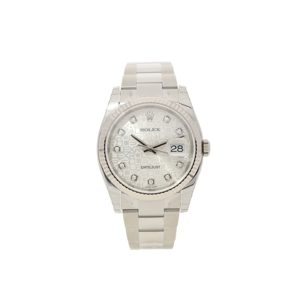Datejust 116234 - Gents Watch - Diamond Dial - Unworn 2017