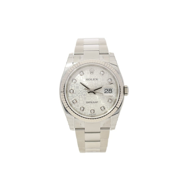 Datejust 116234 - Gents Watch - Diamond Dial - Unworn 2017