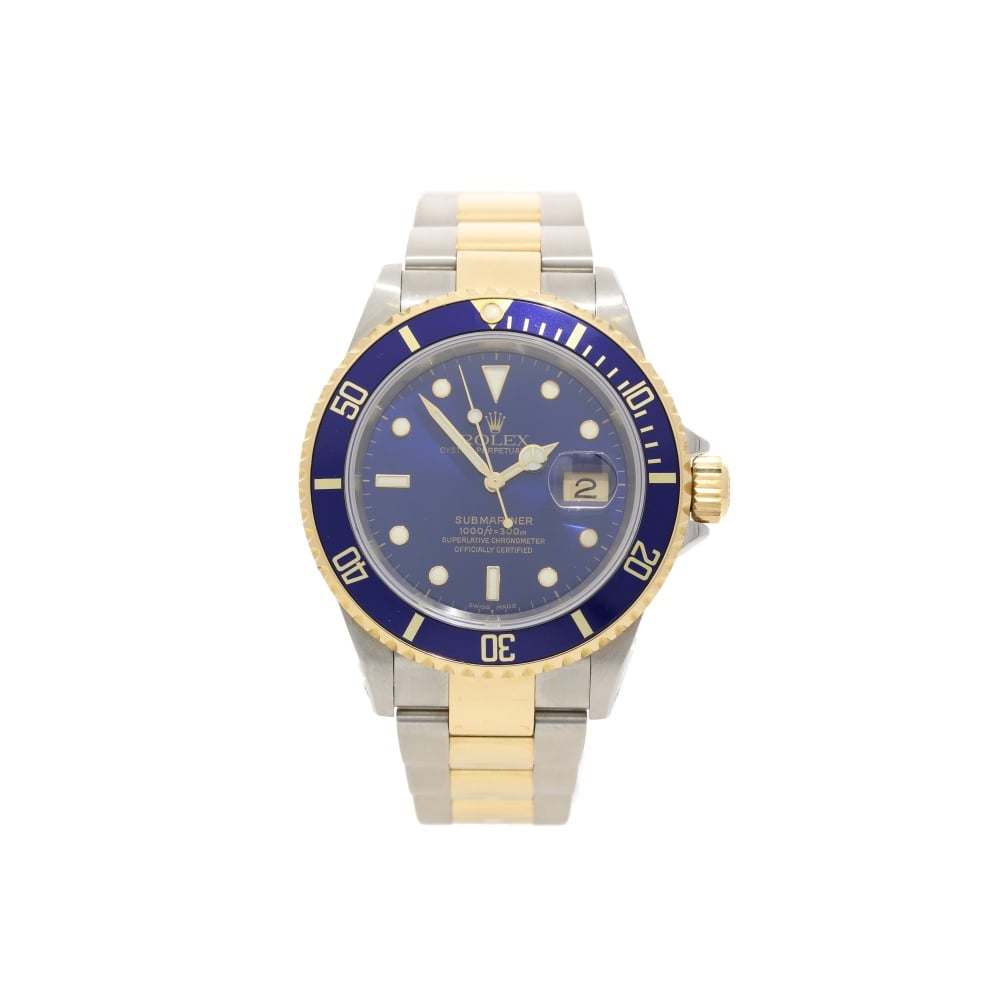 Submariner 16613 - Gents Watch - Blue Dial - 2003