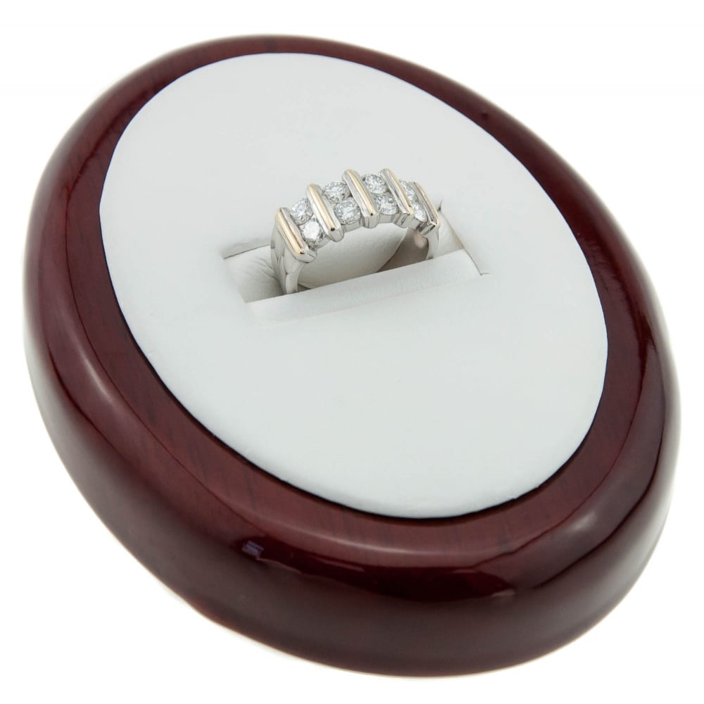 Ladies 18ct Yellow & White Gold Diamond Dress Ring - 1.28ct