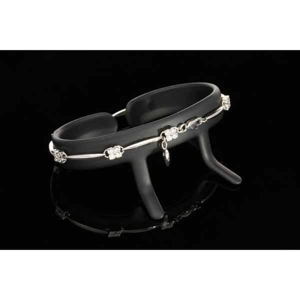 18ct White Gold Diamond Bracelet DMR