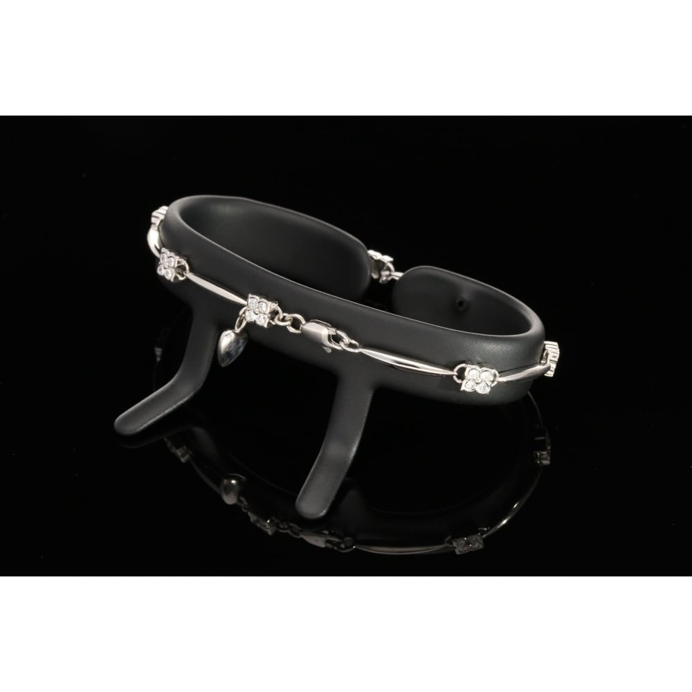 18ct White Gold Diamond Bracelet DMR