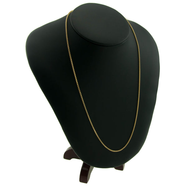 9ct Yellow Gold 20" Spiga Chain 4.9 grams
