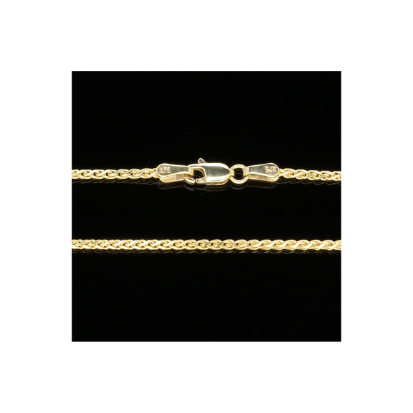9ct Yellow Gold 20" Spiga Chain 4.9 grams