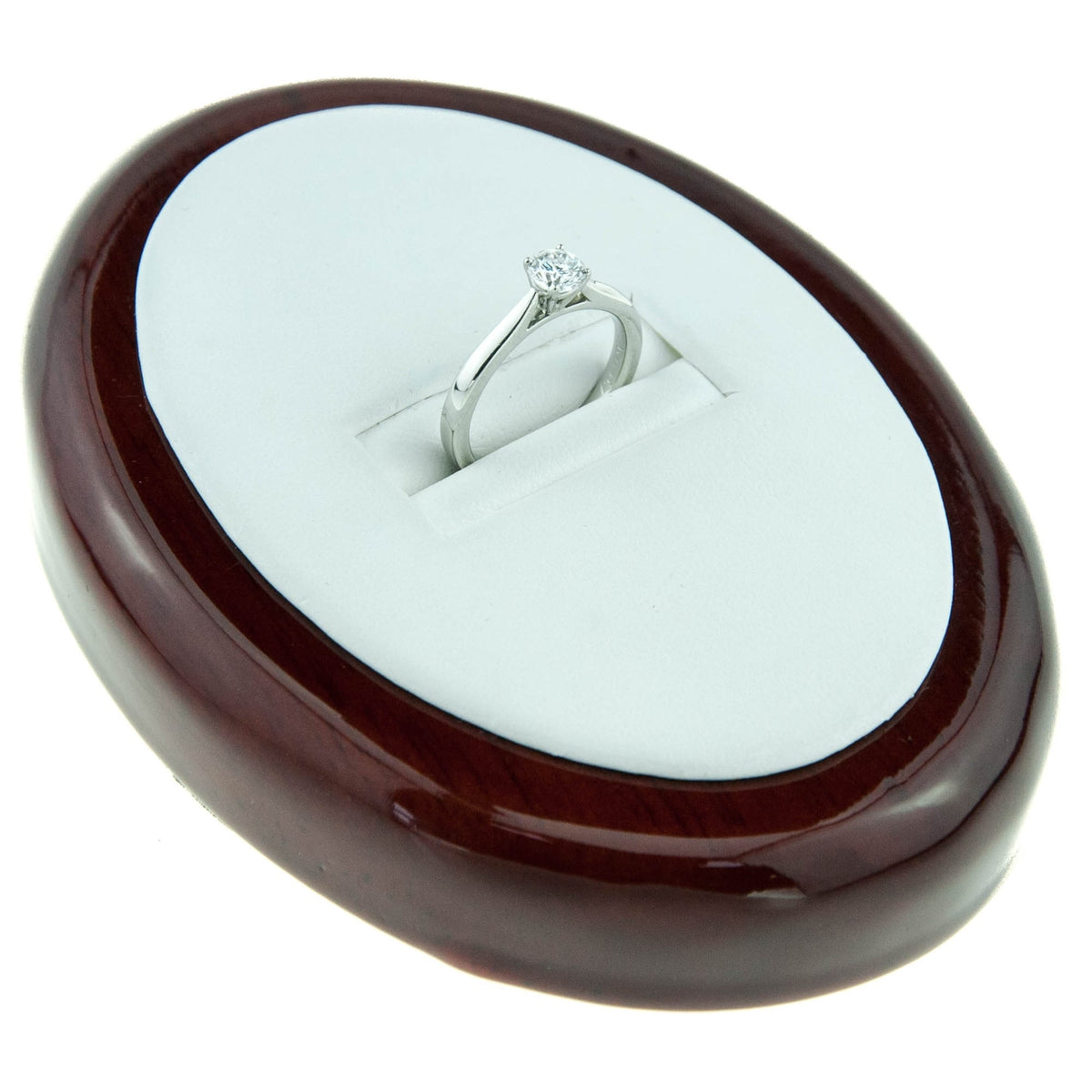 Platinum IGI Certified 0.40ct Diamond Engagement Ring